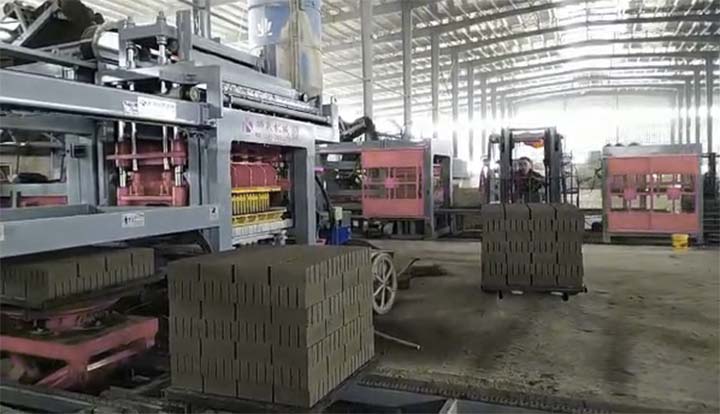 免燒磚機、水泥磚機-應用案例